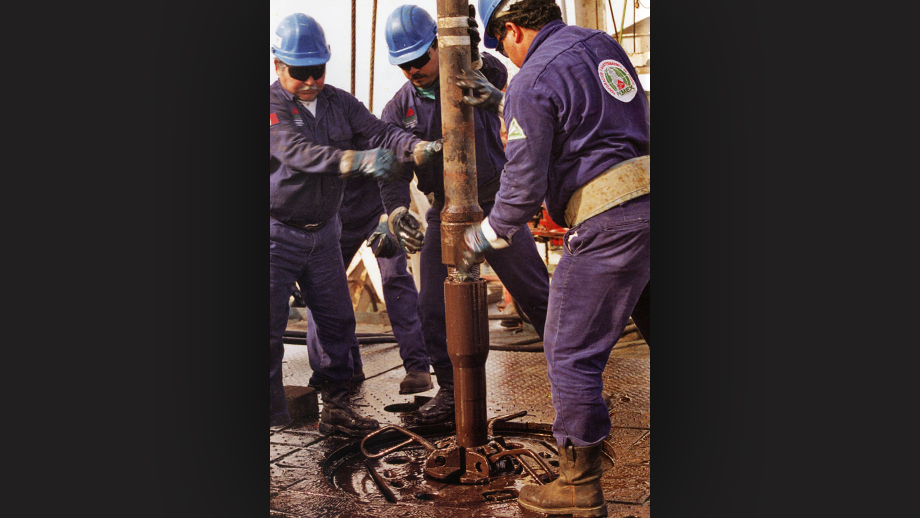 Trabajos de perforación.