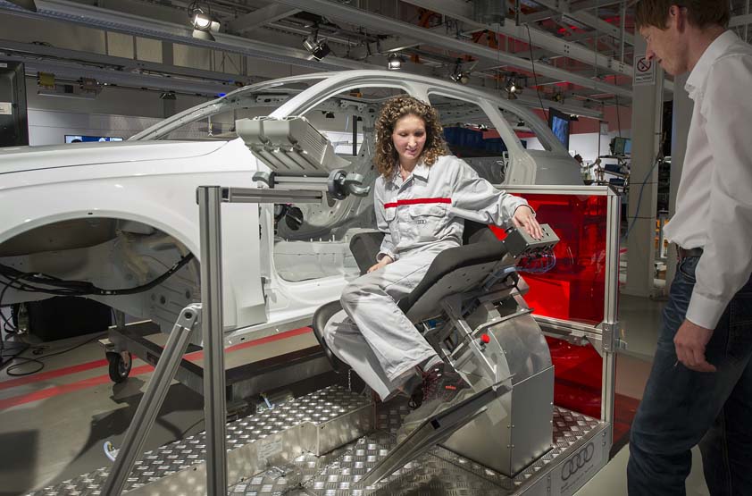 El ser humano es el centro sobre el cual giran los pensamientos y acciones de Audi.