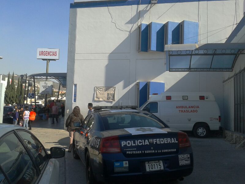 La Policía Federal se encuentra en el Hospital General de Pachuca