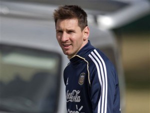 Messi - Entrenamiento Argentina