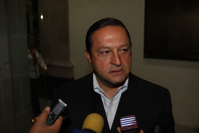 El delegado de Economía, José Luis Velasco Lino.