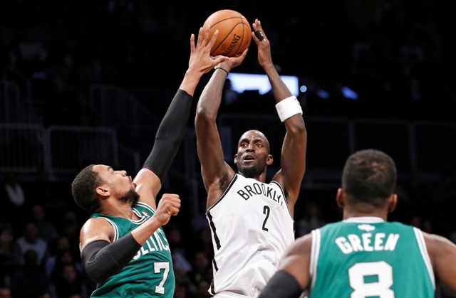 Kevin Garnett, jugador de los Nets de Brooklyn