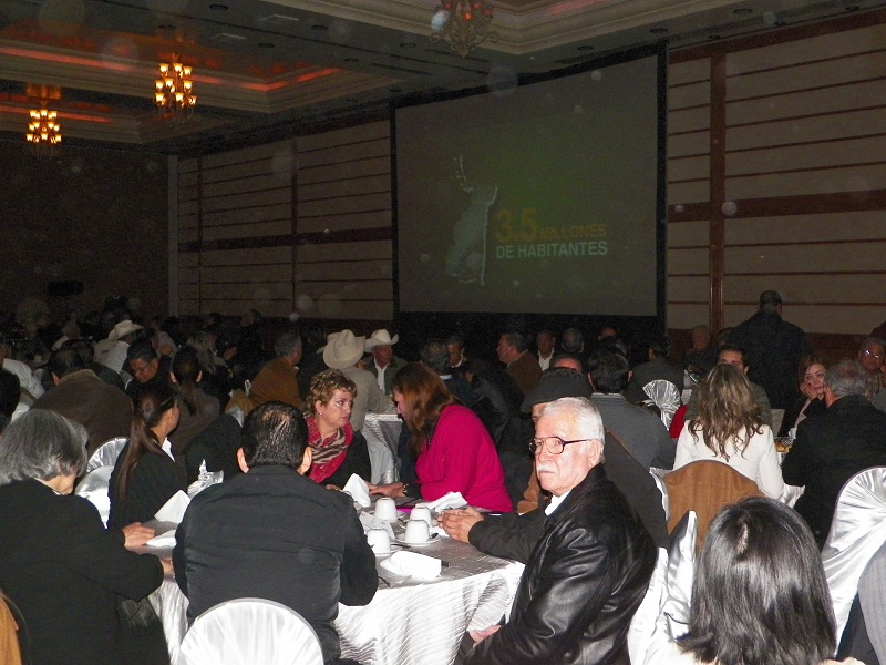 Proyectaron video  "ecos del informe de ETC"