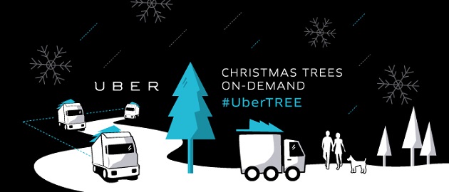 La aplicación ofrece llevarte tu árbol de Navidad hasta tu casa.