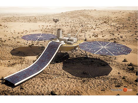 La firma que fabricará los artefactos es la que hizo la nave "Phoenix" para la NASA.