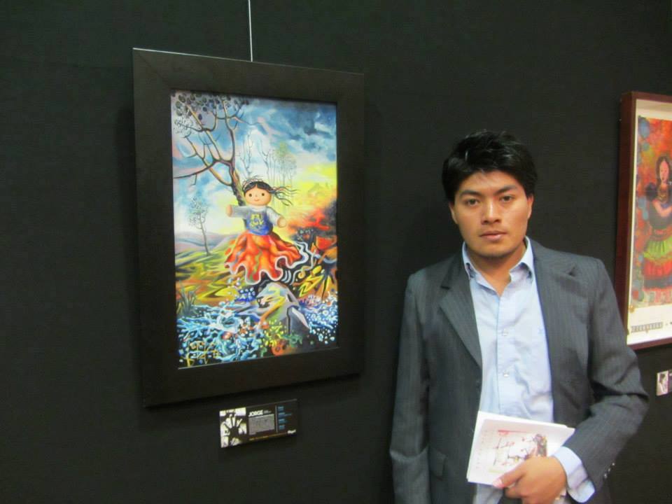 Jorge Domínguez Cruz, pintor.