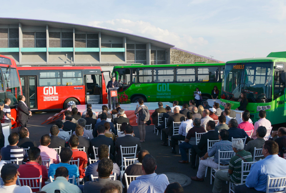 La sustitución de unidades empezará en la Zona Metropolitana de Guadalajara. 