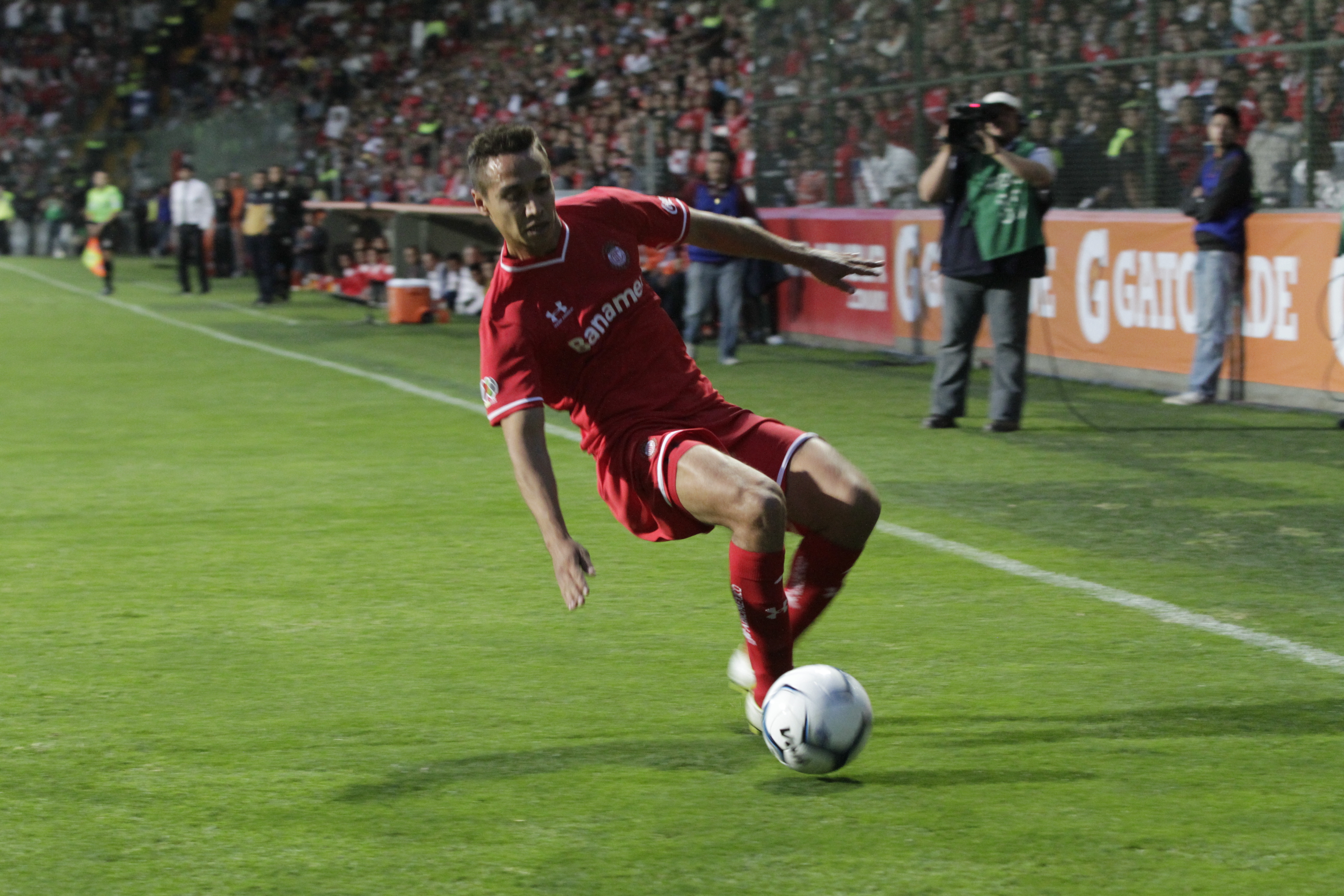 Los diablos rojos del Toluca.