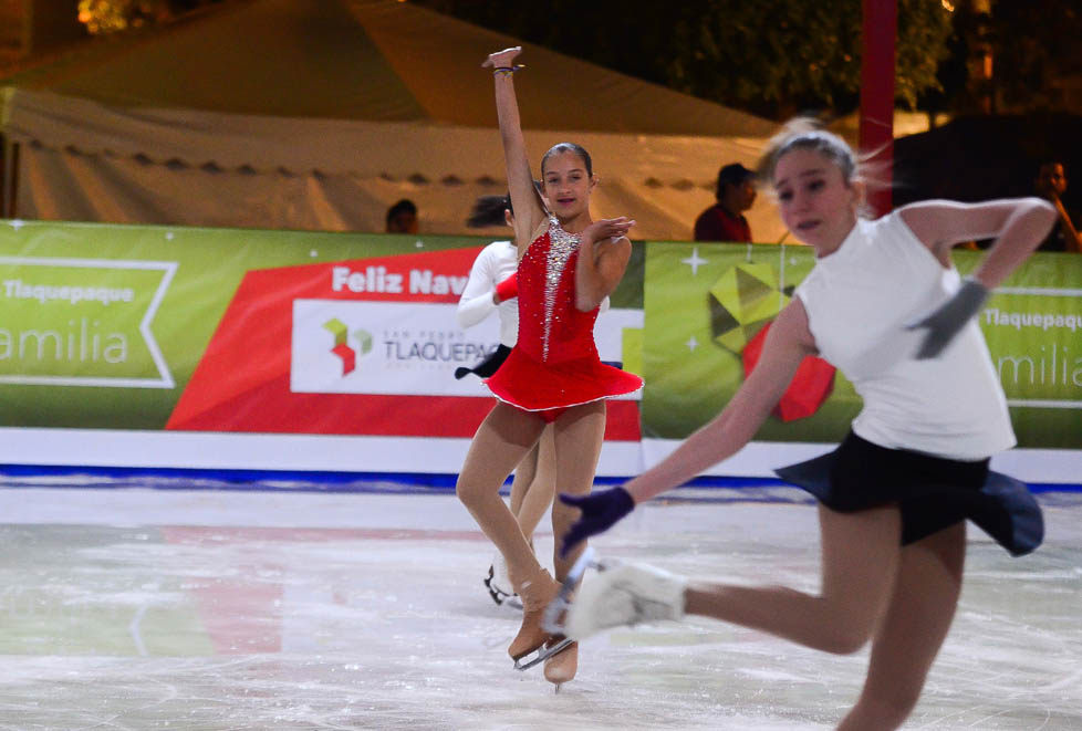 Pista de hielo en Tlaquepaque