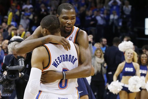 Durant y Westbrook 
