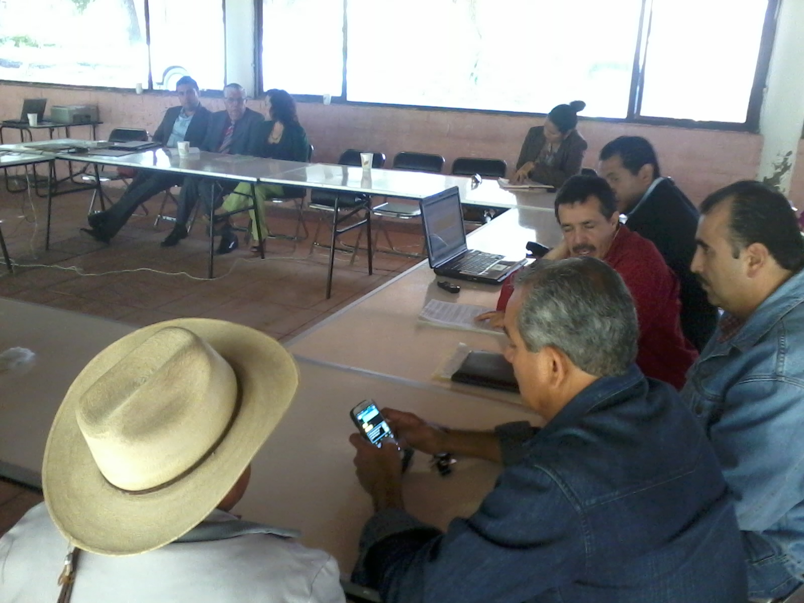 Preside la reunión el director interino del OPD, Antonio Ordorica Hermosillo