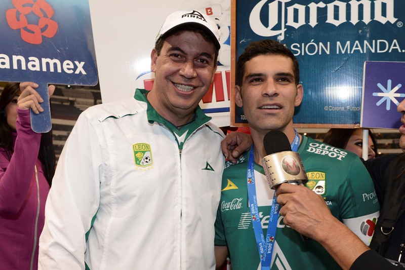 Elías Ayub y Rafa Márquez