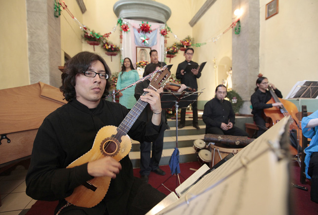 el grupo de música "Ditirambo" de la UAEMex