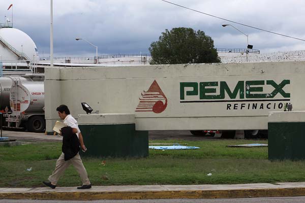Refinería Pemex.