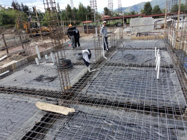 Cayó el valor de  producción de las constructoras.