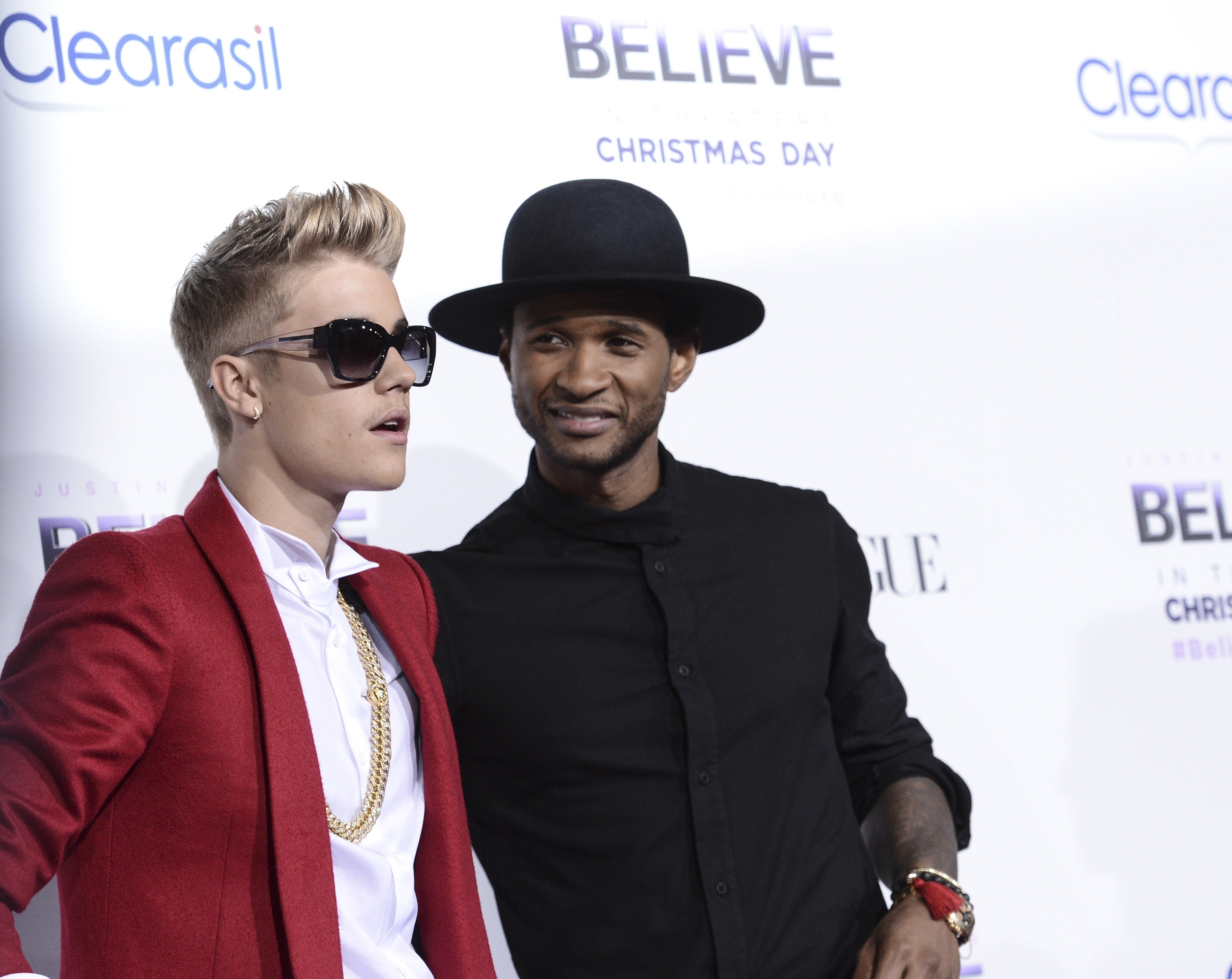 Justin Bieber y Usher
