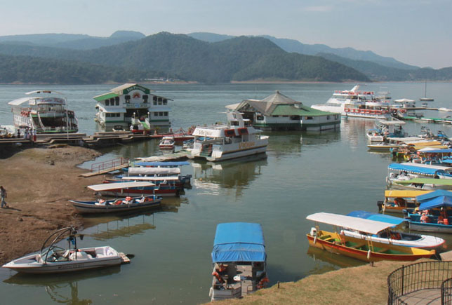 Aplican restricciones para la navegación en la presa.