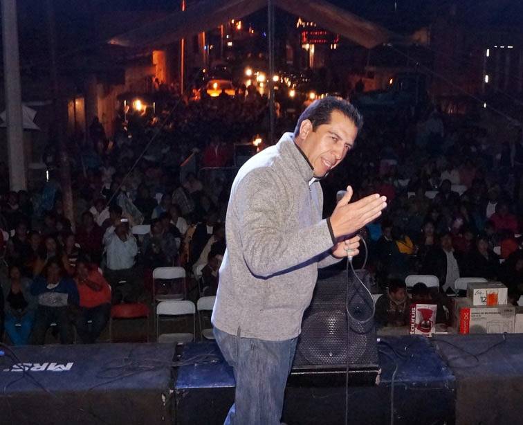 Ricardo Crespo Arroyo, presidente del Comité Directivo Estatal del PRI. 