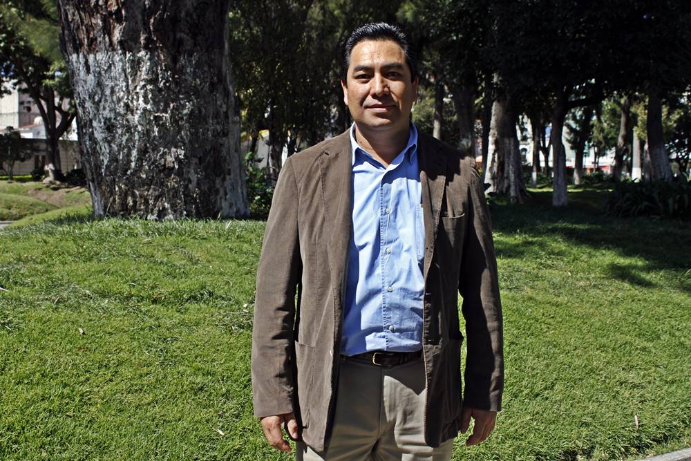 Rigobero Valencia, subsecretario de Atención a Pueblos Indígenas. 