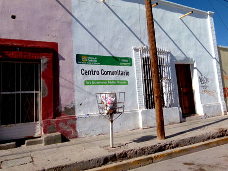 Comedor de la gente en Matamoros.