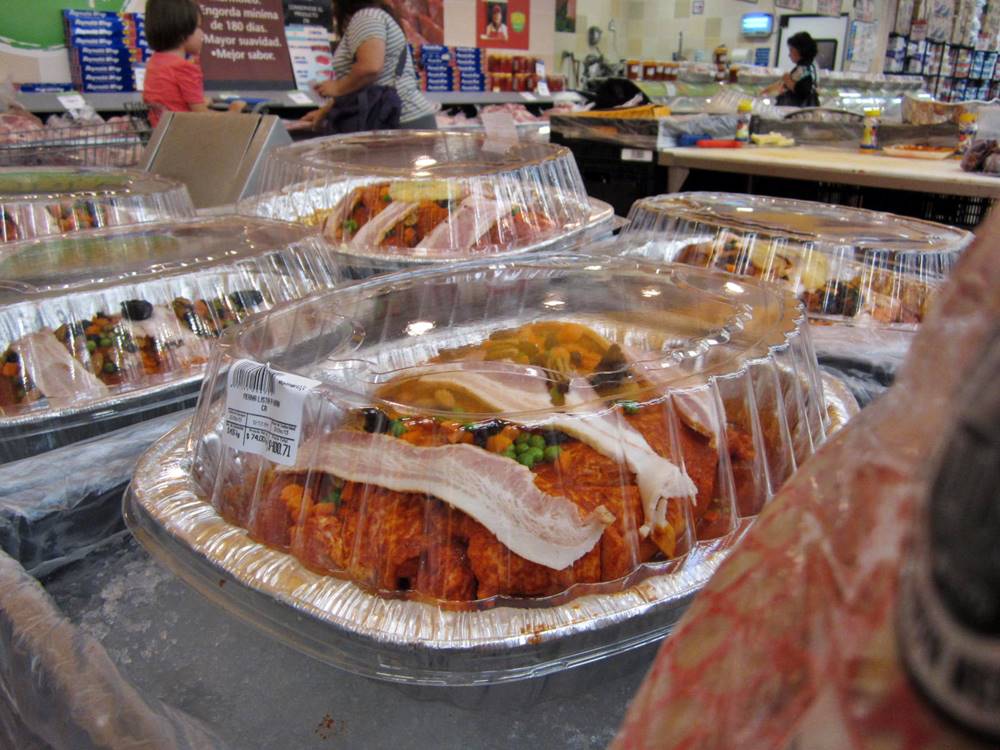 Generalmente el menú para la cena de navidad es pavo o pierna. 