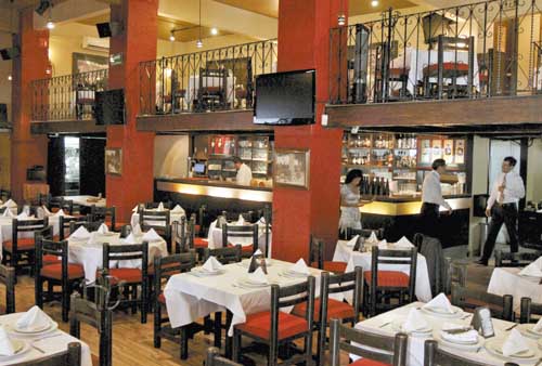 Rentabilidad a la baja al mantener el menú con los mismos precios.