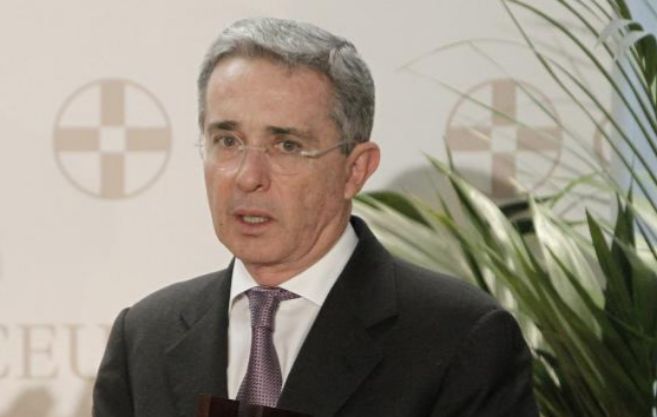 Álvaro Uribe, ex presidente de Colombia, en una foto de archivo