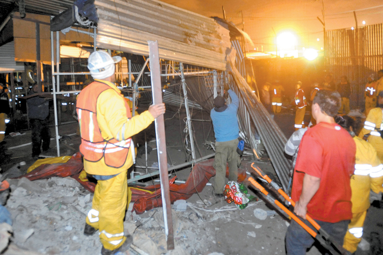 El operativo se realizó durante la madrugada del jueves.