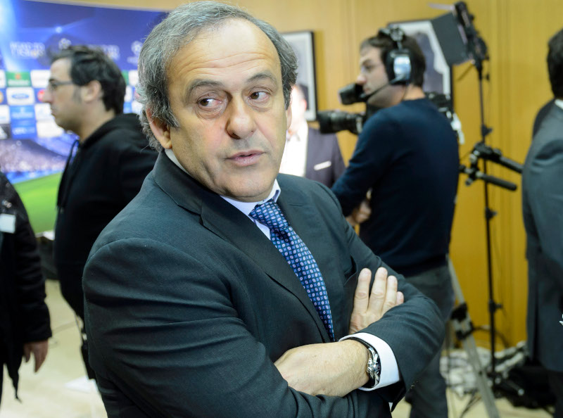 MIchel Platini, presidente de la UEFA