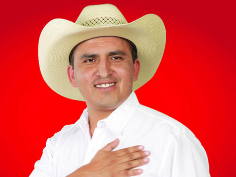 Hilario Mendoza Benito, presidente municipal de Tepehuacán de Guerrero.