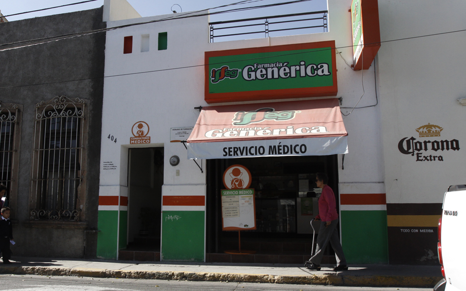 Los consultorios de farmacias genéricas son accesibles.