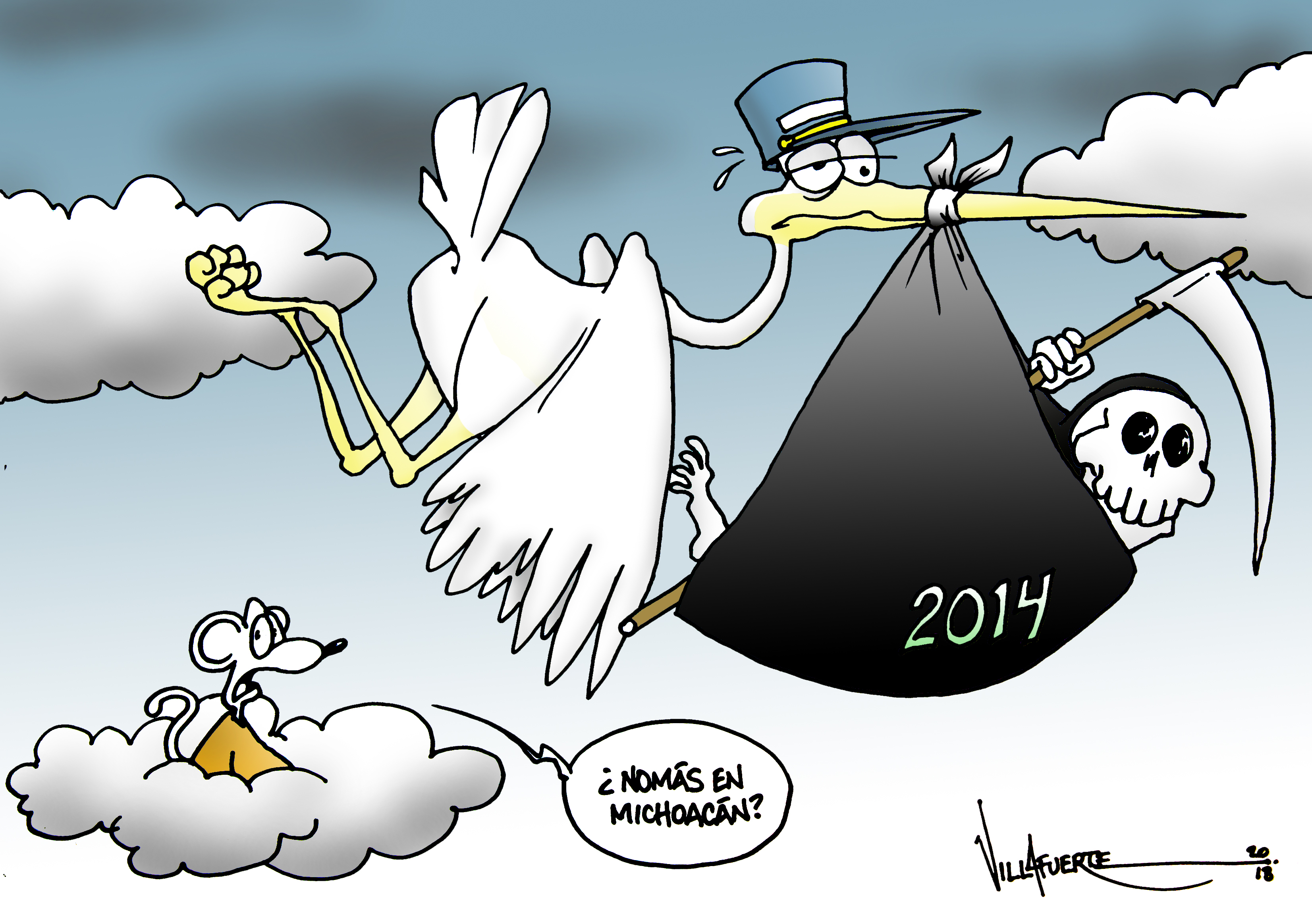 Año nuevo en Michoacán