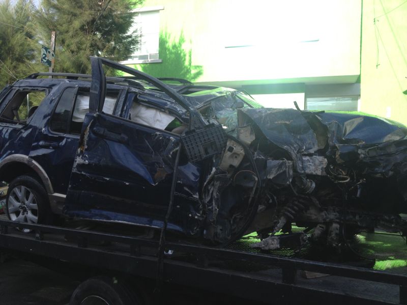 Los detenidos, que fueron sorprendidos por los uniformados, viajaban en una camioneta Ford Explorer en la colonia Agrícola Pantitlán.
