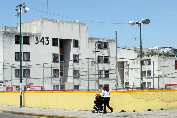Unidad habitacional en Puebla.