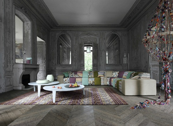 El estilo de Roche Bobois, muy popular en Francia, es la mezcla de lo antiguo y lo moderno.