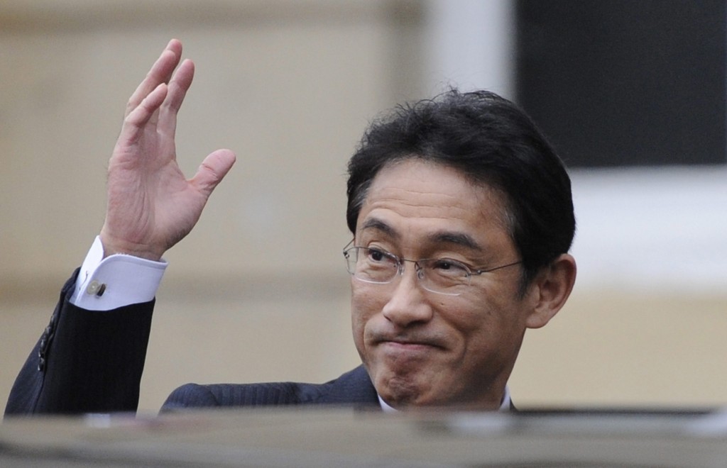 Fumio Kishida ministro japonés