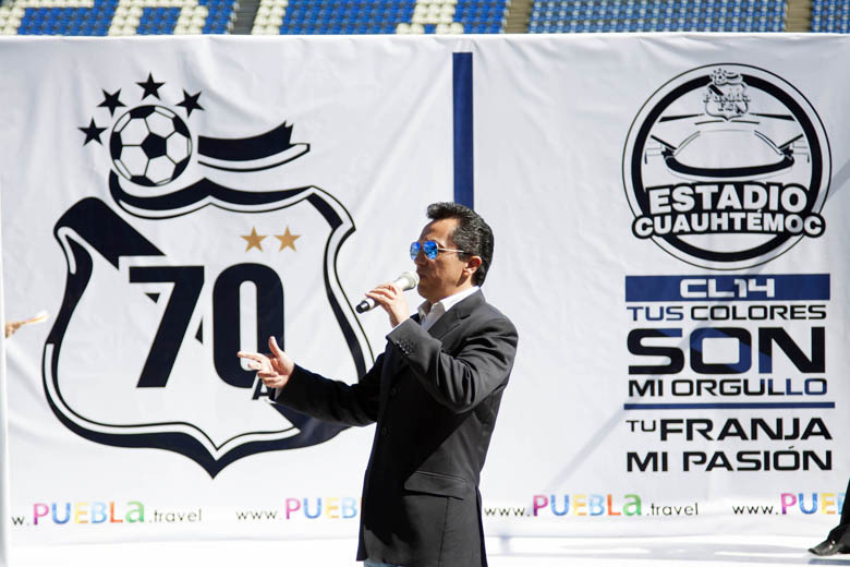 Jesús López Chargoy, presidente del Puebla FC.