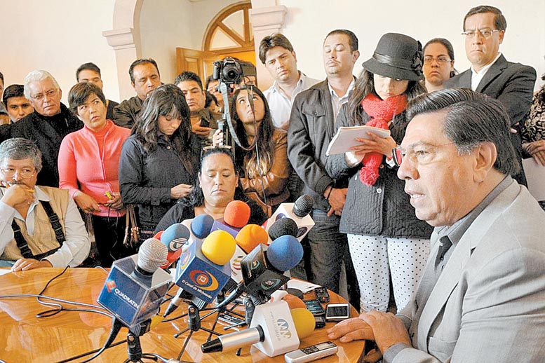 Jesús Reyna dijo desconocer la intención de las guardias civiles de extenderse a Huetamo y Turicato. 