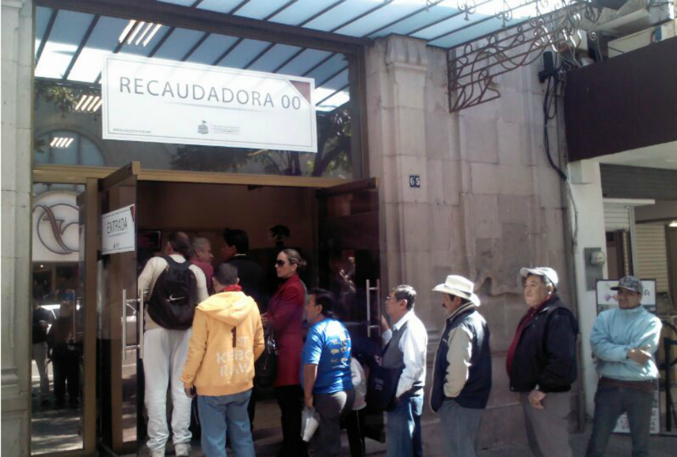 La recaudadora número uno lució abarrotada. 
