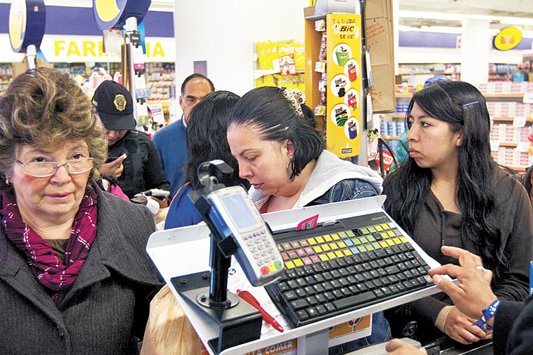 Mayores esfuerzos para completar la despensa.