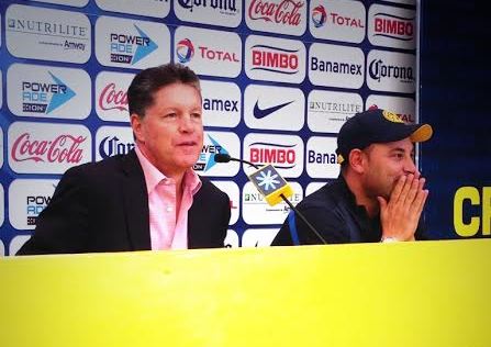 Ricardo Pelaéz y Antonio Mohamed