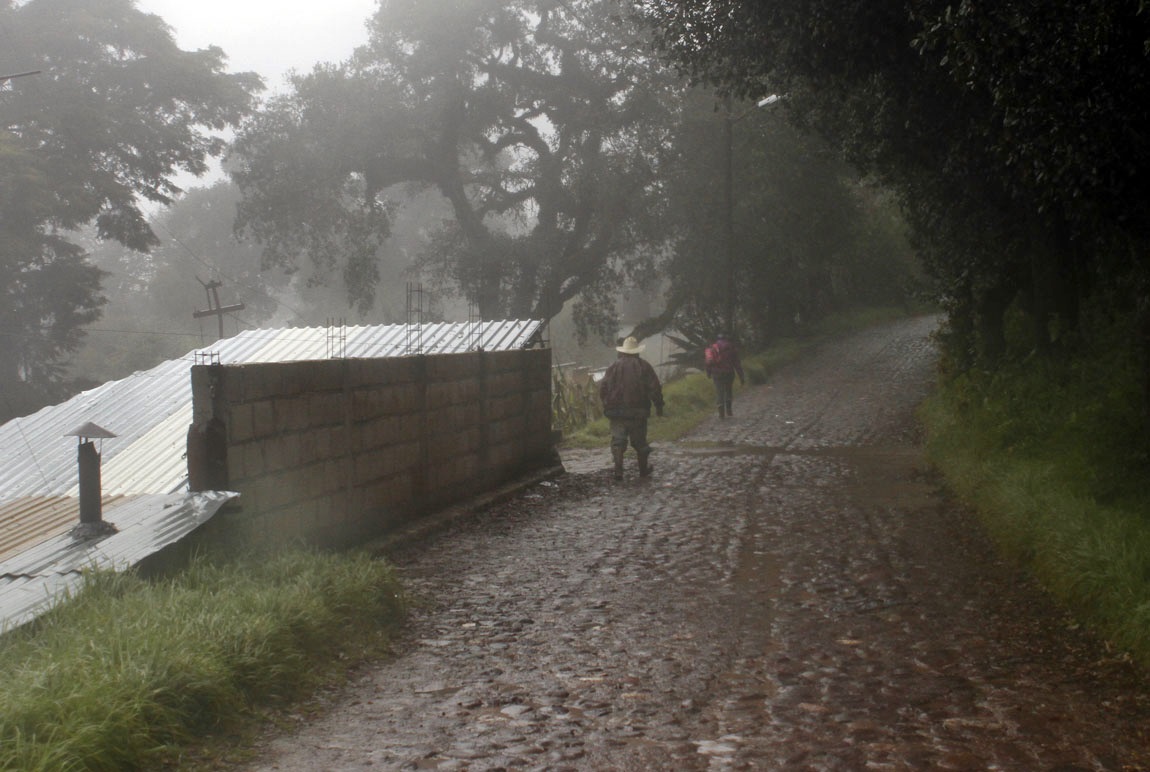 En la época invernal ya se han presentado dos heladas. 