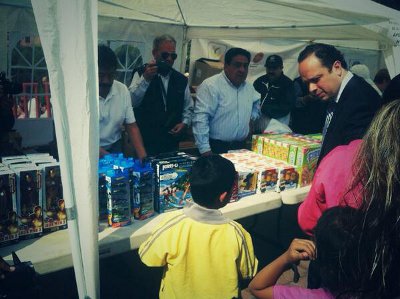La administración de Sergio Palacios dio prioridad al reparto de juegos didácticos