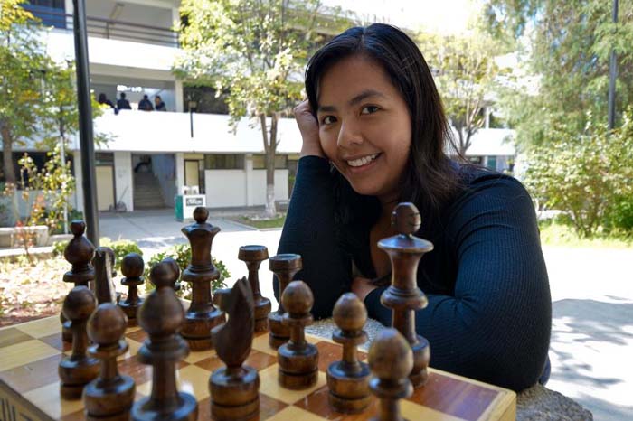 Citlali Durán Juárez, alumna de la Facultad de Economía de la UAP.