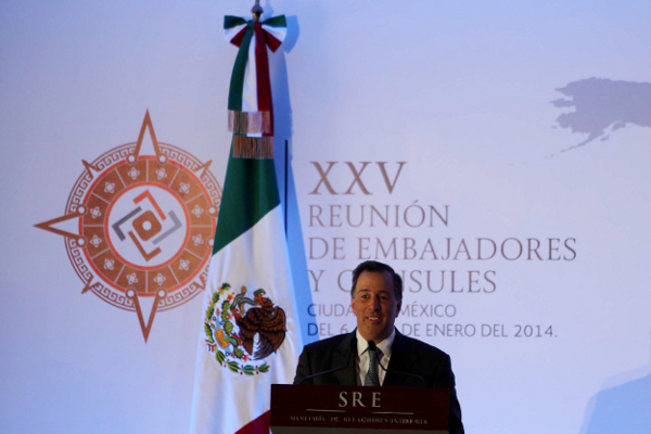 José Antonio Meade inauguró la XXV reunión anual de embajadores y cónsules