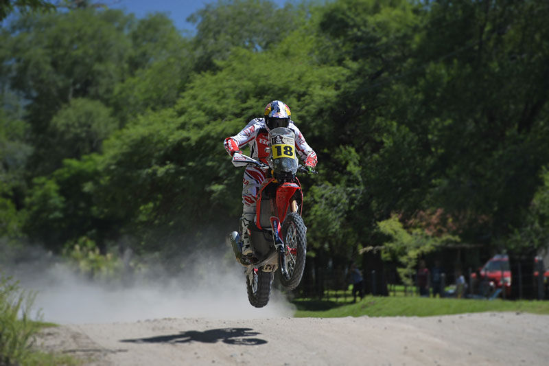 Sam Sunderland, piloto del equipo Honda 