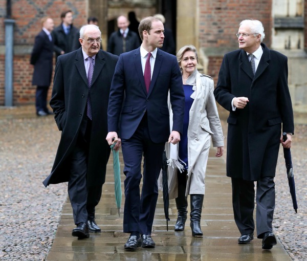 Guillermo camina en el St John's College, en la Universidad de Cambridge