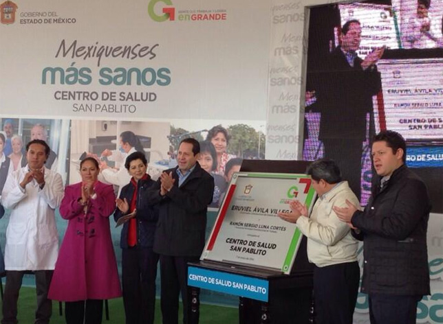 Inauguran Centro de Salud San Pablito en Tultepec