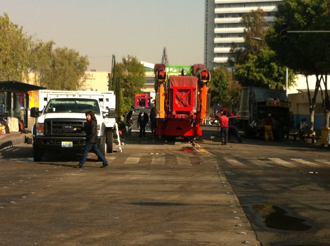 Retiran los juegos mecánicos en la Cuauhtémoc