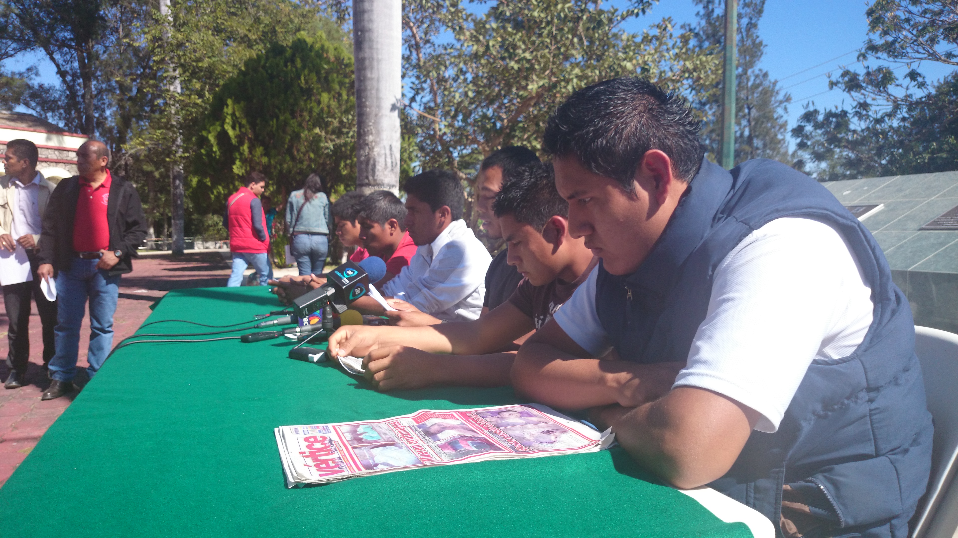 Los estudiantes aseguraron que la agresión a sus compañeros fue deliberada